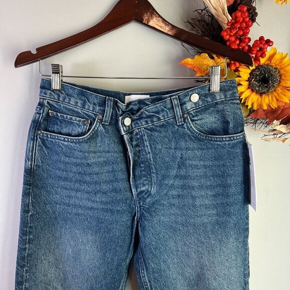 Boyish THE CASEY Womens Rigid Denim High Rise Straight Sz 26 in CITY LIGHTS - Picture 3 of 12